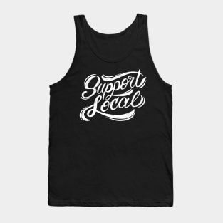 logo Support Local New Tank Top